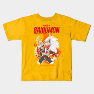 digimon chibi gaioumon Kids T-Shirt